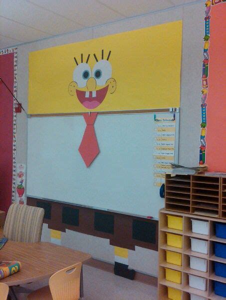 Spongebob Squarepants Bulletin Board Art Classroom Decor Classroom