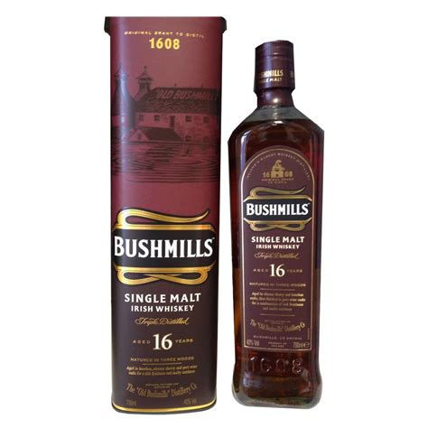 Bushmills 16 Jahre Irish Whiskey Single Malt Three Woods