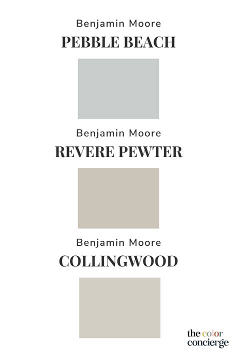 Benjamin Moore Pebble Beach 1597 Color Review Pebble Beach
