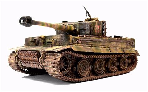 Tiger1虎式坦克模型制作Academy 哔哩哔哩 bilibili