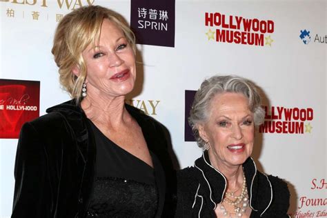 Tippi Hedren And Her Daughter Melanie Griffith Feb2017