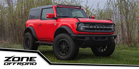 3 4 Lift Kits For 2021 Ford Bronco Npa 192 Zone Offroad News