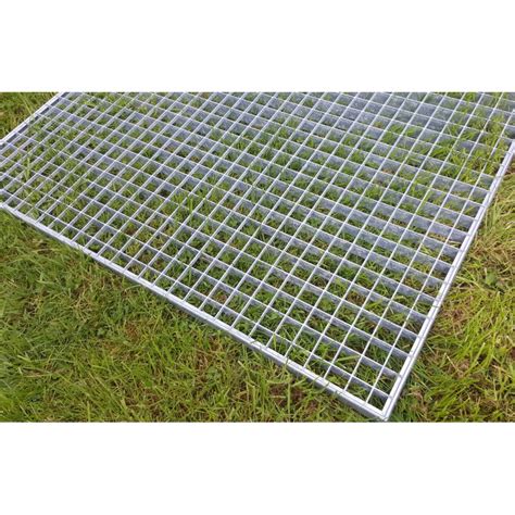 Grille Caillebotis Acier Galvanisé Antidérapant 1000 X 800 Mm