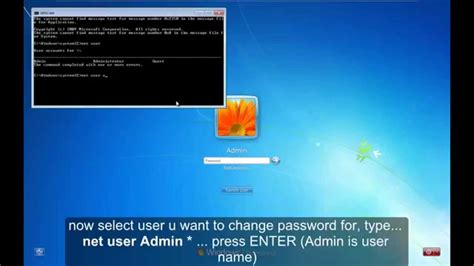 Reset windows 8 password from another admin account. Reset Windows 7 Password Without CD Or Software - YouTube