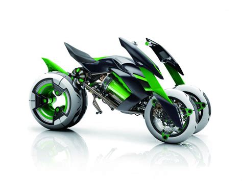 Visit mcn for expert reviews on kawasaki motorbikes today. Kawasaki J Electric Three-Wheeler Concept Revealed in ...