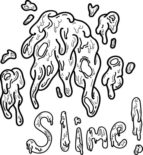 Slime Swirl Pages Coloring Pages