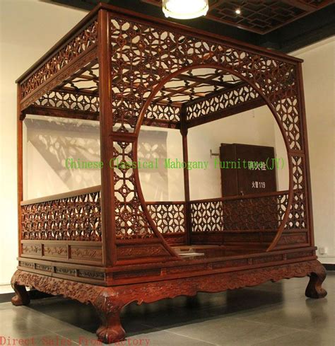 Chinese Beds Chinese Style Bed Tradition Luxurious Retro