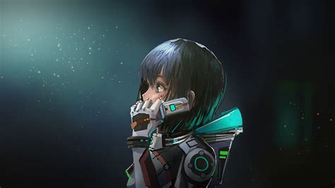 Astronaut Anime Girl Hd Anime 4k Wallpapers Images Backgrounds