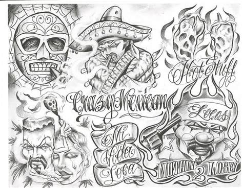 Get Inspired For Stencil Gangster Tattoo Designs For Men