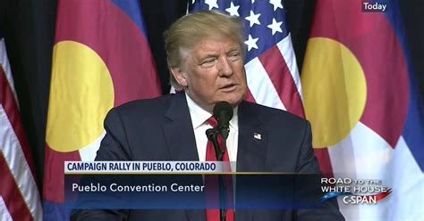Presidential Candidate Donald Trump Rally In Pueblo Colorado C
