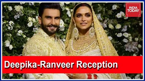 Deepika Ranveer Stun At Second Wedding Reception In Mumbai S Grand Hyatt YouTube