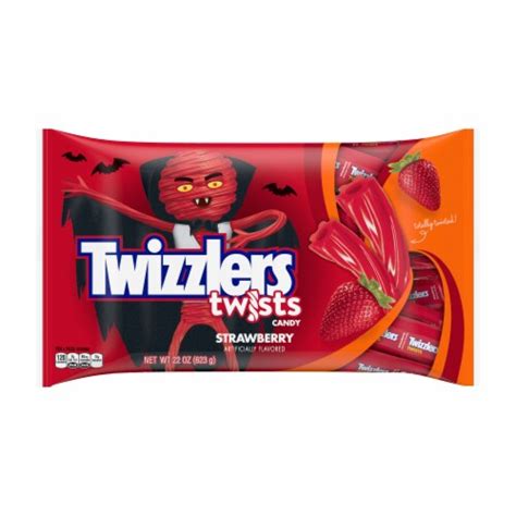Twizzlers Halloween Strawberry Twist Candy Snack Size Bag 22 Oz Kroger