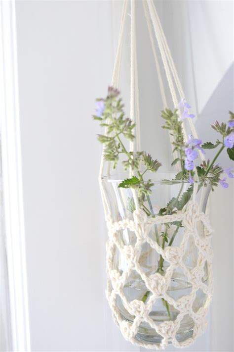 How To Make A Crochet Plant Hanger A Box Of Twine