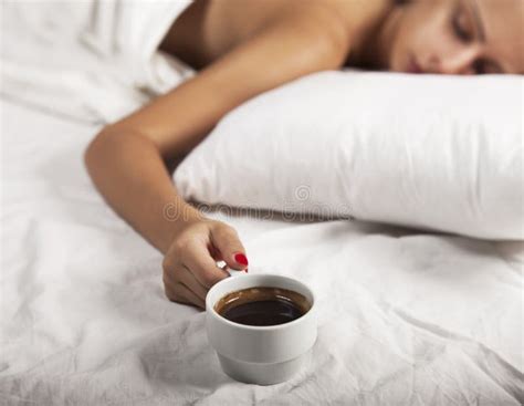 Coffee In Bed Stock Image Image Of Energy High Hand 33966291