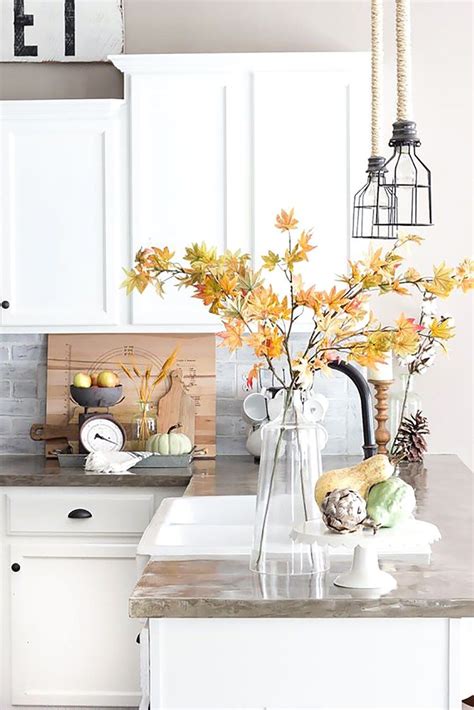 Use vases to accessorize your entire home, from the center of the dining table to the fireplace mantel. Minimalist Fall Decor | Modern fall decor, Decor, Unique ...