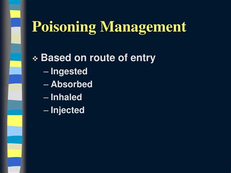 Ppt Poisoning Powerpoint Presentation Free Download Id4085467