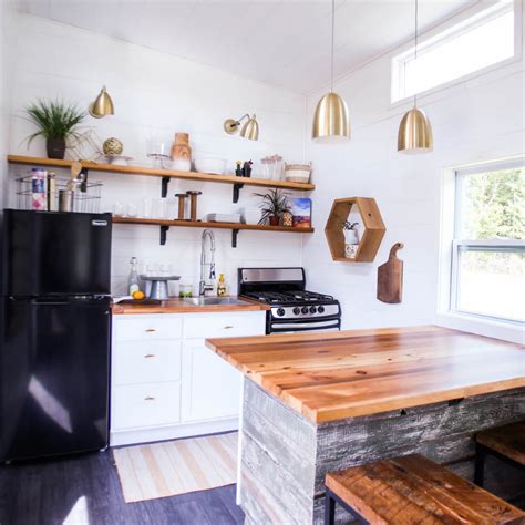 13 Incredible Tiny Home Kitchens Tiny Cottage Kitchen