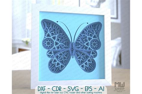 Free Free 241 Butterfly Shadow Box Svg SVG PNG EPS DXF File