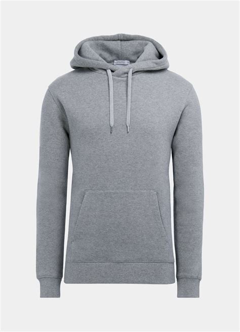 Grey Hoodie Cotton Cashmere Suitsupply Online Store
