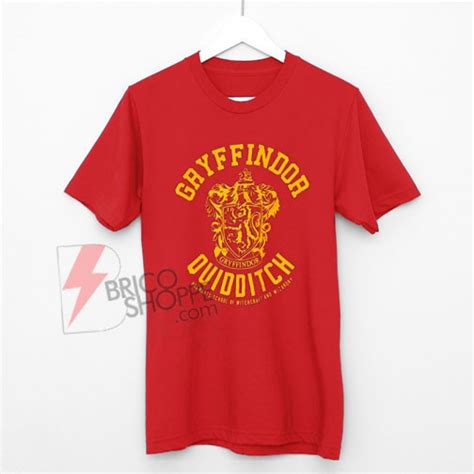 Gryffindor Quidditch Team T Shirt On Sale