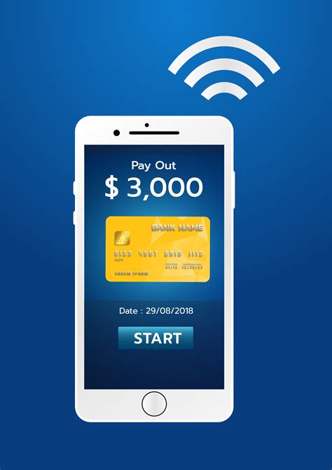 So why haven't you downloaded one yet? Mobile payment concept, Smartphone with processing of ...