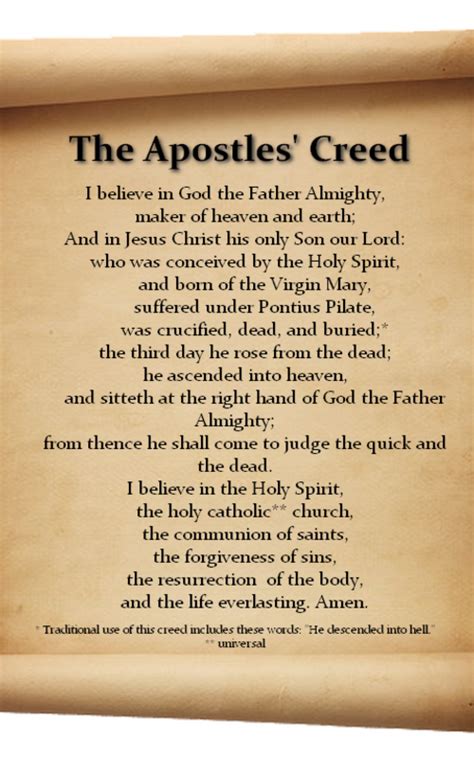 The Apostles Creed Oslochurch