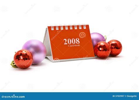 Mini Desktop Calendar Stock Image Image Of Celebrate 3702997