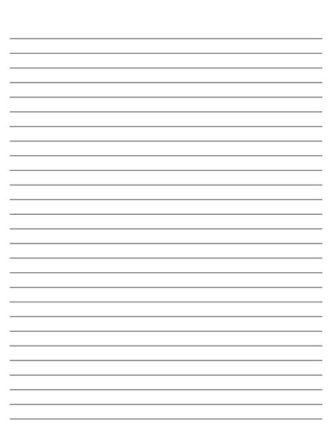 Lined Paper For Kids 101 Printable
