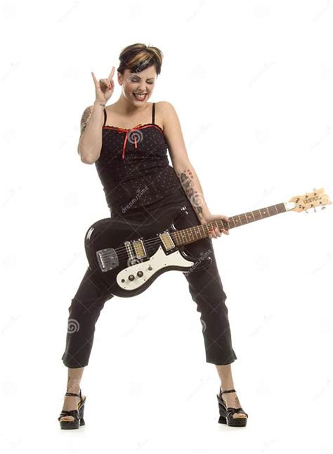 Rock N Roll And Women Stock Photo Image Of Mysterious 710754