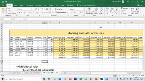 Microsoft Excel Basic Tools Youtube