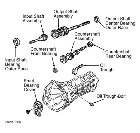 Diagram Ford Ranger Manual Transmission Parts Diagram Mydiagramonline