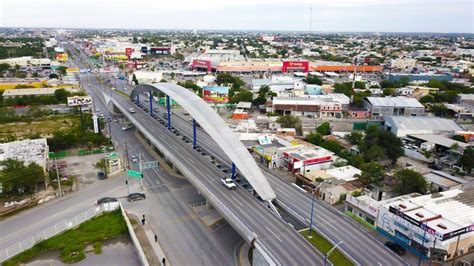 Fotografía Aérea Del Blvd Hidalgo En Reynosa Tamaulipas Tomada Con