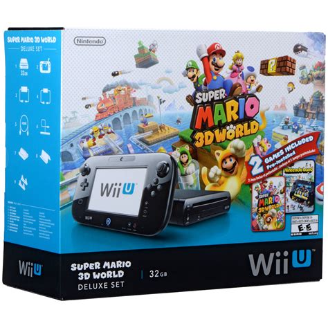 Nintendo Wii U Super Mario 3d World Deluxe Bundle Wupskagf Bandh