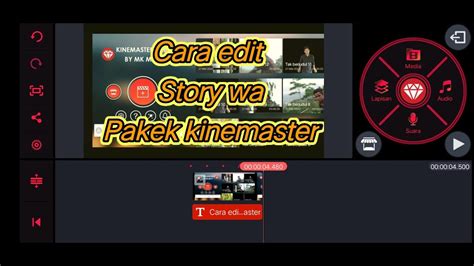 Cara Mudah Edit Vidio Di Hp Android Pakek Kinemaster YouTube