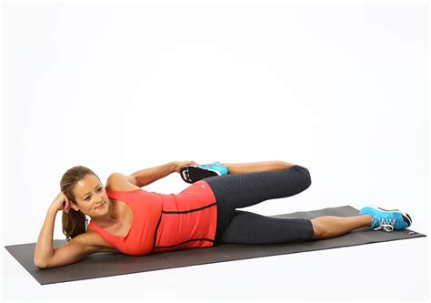 Lying Side Quad Stretch 5 Moves To Stretch Out Your Quads Popsugar