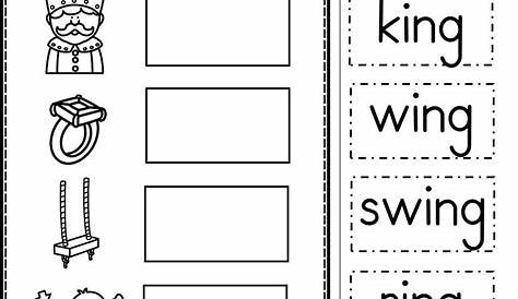 Word Family Worksheets Kindergarten Pdf - William Hopper's Addition