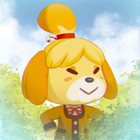 Isabelle Animal Crossing Fan Art Cute Characters Anime Characters