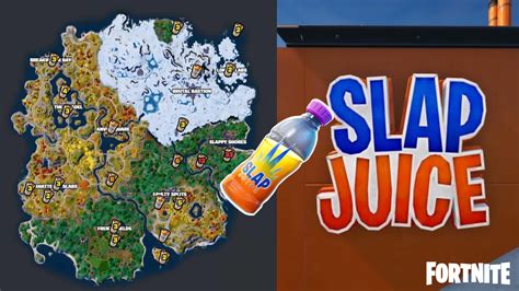 Slap Juice Location In Fortnite