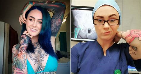 Have you ever wondered which countries pay their doctors the highest? World's Most Tattooed Doctor Says She's Been Kicked Out Of ...
