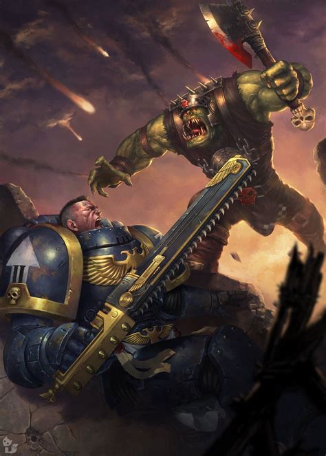 Fine Art Warhammer 40k Battles Are Never Subtle Kotaku Australia