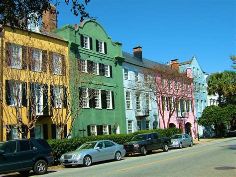 Rainbow Row Charleston South Carolina Rainbow Row Charleston