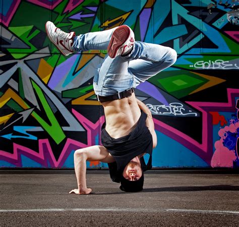 Elegant Breakdance Headstand Yoga X Poses
