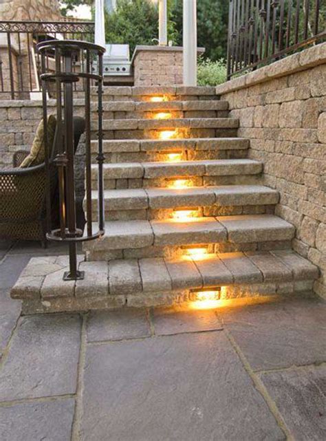 Adding Lighting To Your Outdoor Stairs Improves Visibility And Safety