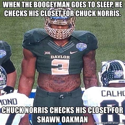When The Boogeyman Goes To Sleep He Checks His Closet For Chuck Norris