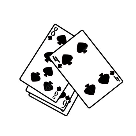 Playing Cards Clipart Png Images Playing Black Card Combination