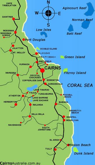 Cairns Map