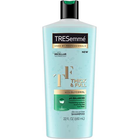 Thick And Full Volumizing Shampoo For Fine Hair Tresemmé Tresemme