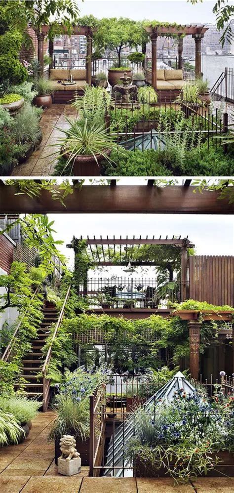 屋頂花園設計及植物選擇搭配 每日頭條