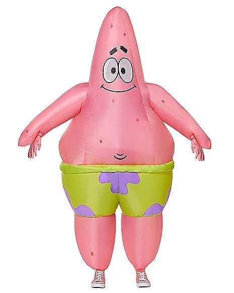 Kids Patrick Star Inflatable Costume Spongebob