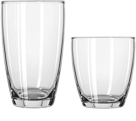 Circleware 44539 Huge Drinking Glass Set Smooth Edition 12 Piece
